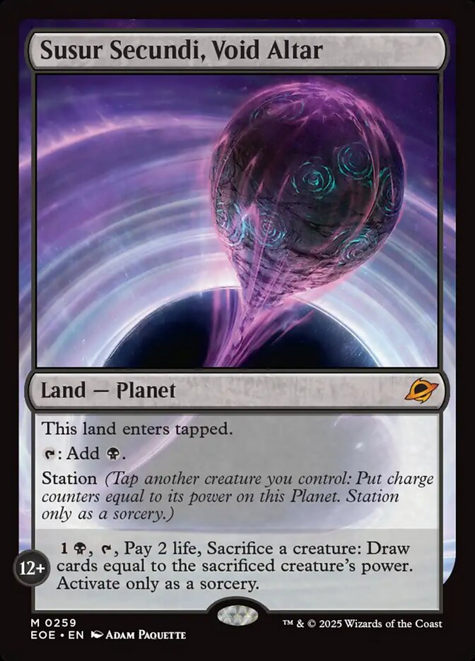 Susur Secundi Void Altar 259 (Edge of Eternities)  - Foil | Good Games Cannington