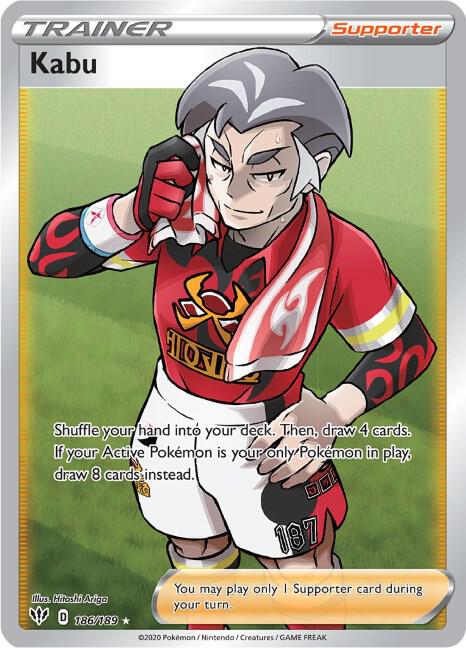 Kabu Full Art (SWSH03: Darkness Ablaze)  - Holofoil | Good Games Cannington