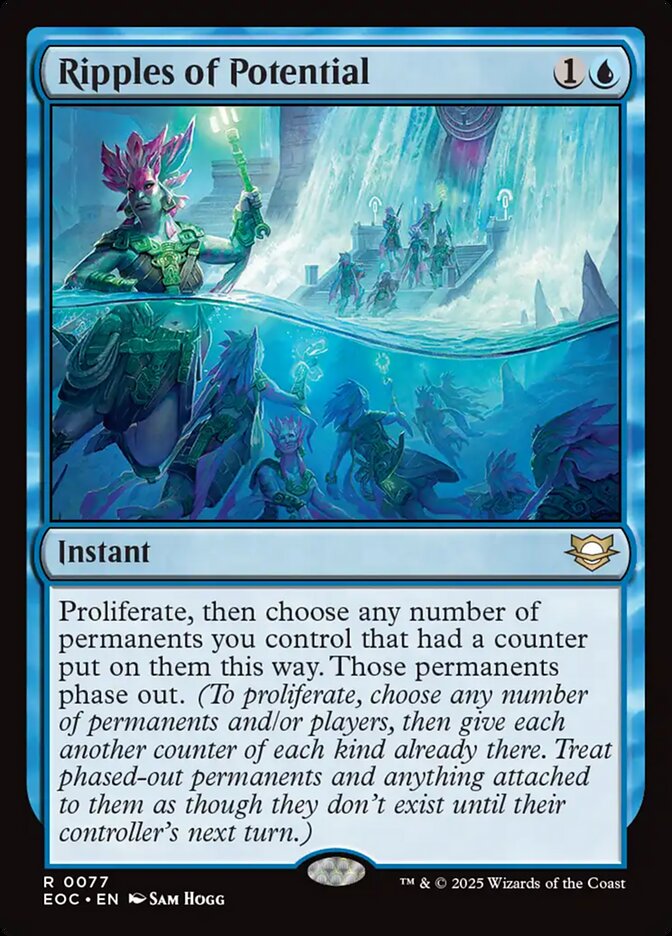 Ripples of Potential 77 (Commander: Edge of Eternities)  | Good Games Cannington
