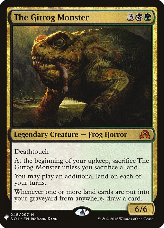 The Gitrog Monster 245 (The List Reprints)  | Good Games Cannington