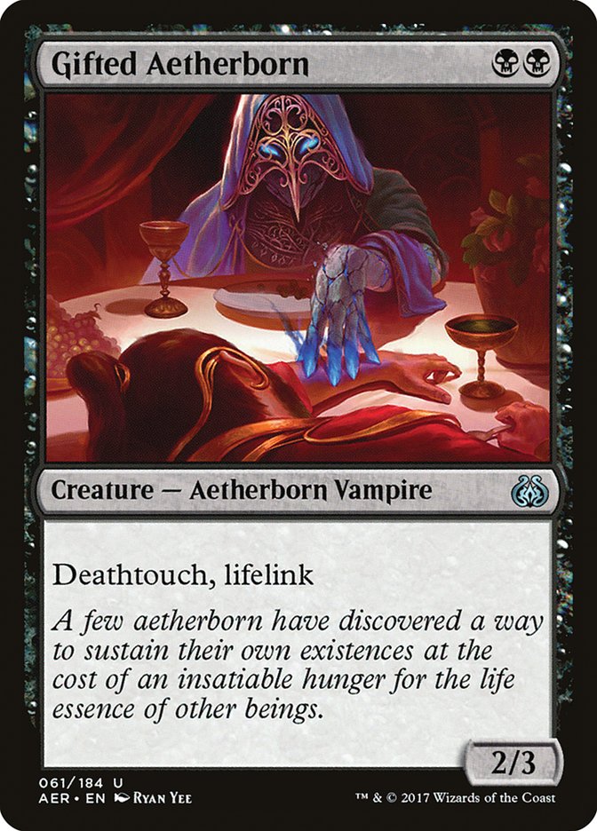 Gifted Aetherborn 61 (Aether Revolt)  | Good Games Cannington