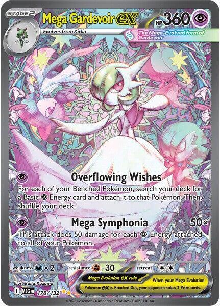 Mega Gardevoir ex 178 132 178/132 (ME01: Mega Evolution)  - Holofoil | Good Games Cannington