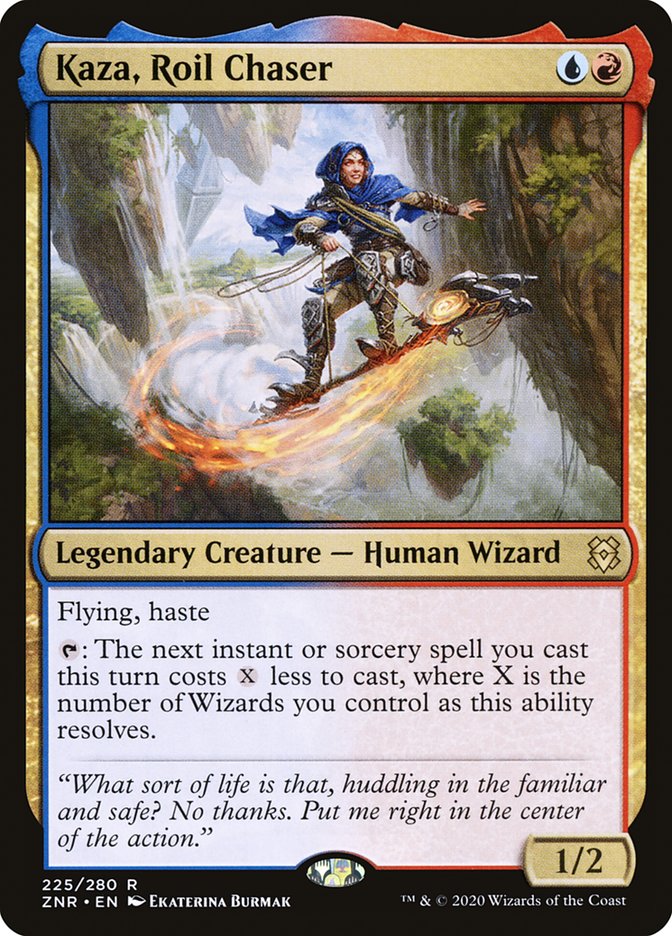 Kaza, Roil Chaser 225 (Zendikar Rising)  | Good Games Cannington