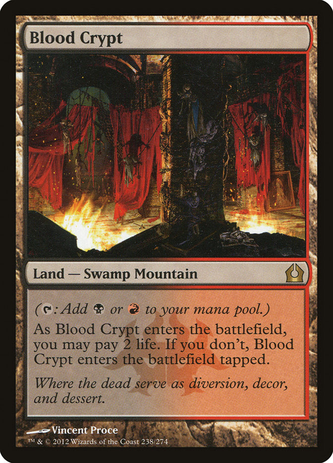 Blood Crypt 238/274 (Return to Ravnica)  | Good Games Cannington