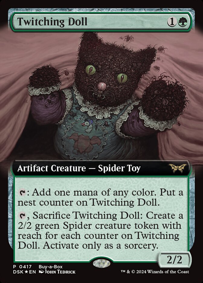 Twitching Doll 417 (Buy-A-Box Promos)  - Foil | Good Games Cannington