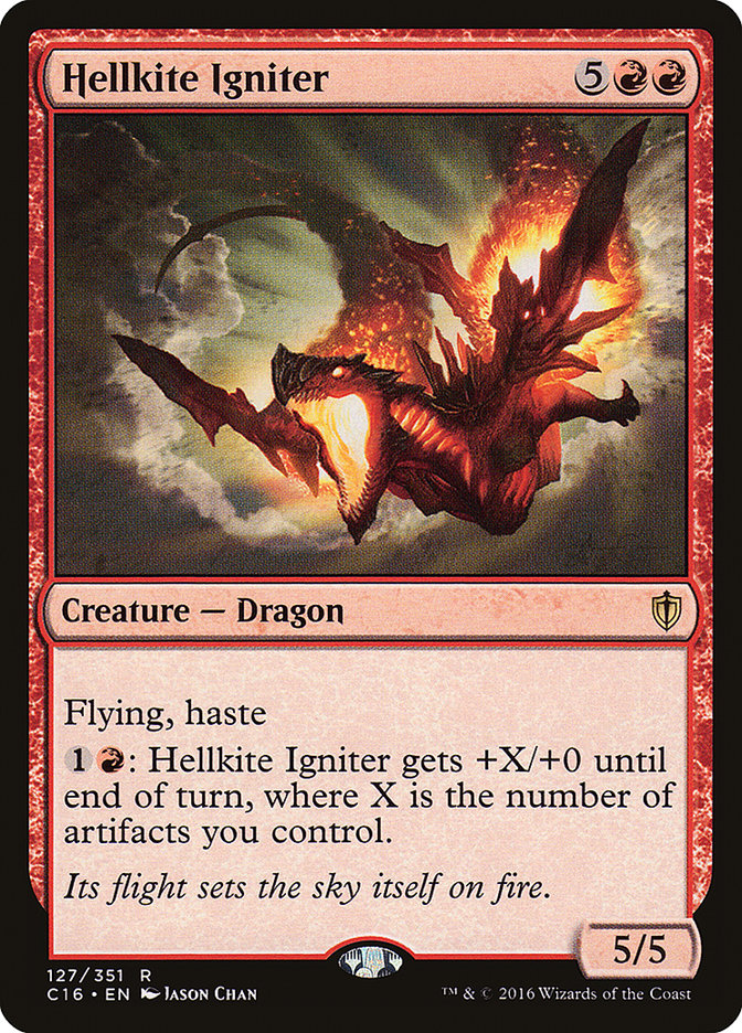 Hellkite Igniter 127 (Commander 2016)  | Good Games Cannington