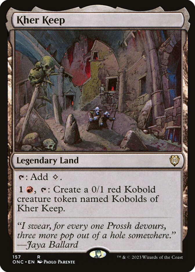 Kher Keep 157/28 (Commander: Phyrexia: All Will Be One)  | Good Games Cannington