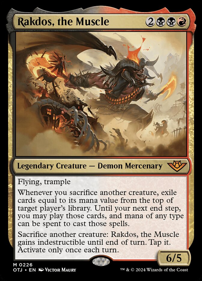 Rakdos, the Muscle 226/286 (Outlaws of Thunder Junction)  | Good Games Cannington