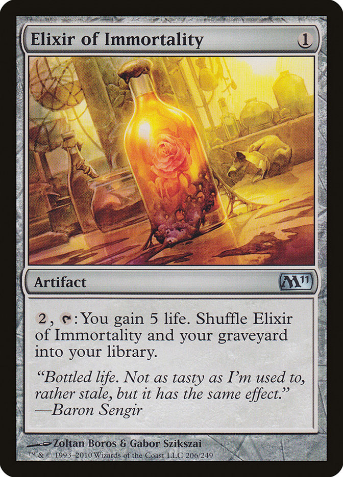Elixir of Immortality 206/249 (Magic 2011 (M11))  | Good Games Cannington