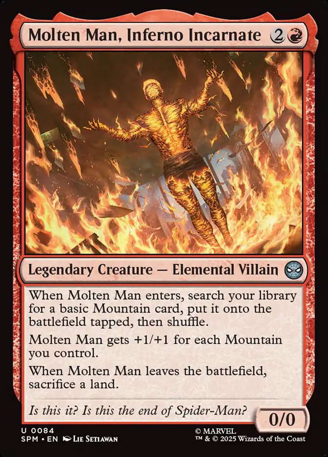 Molten Man, Inferno Incarnate 84 (Marvel's Spider-Man)  | Good Games Cannington