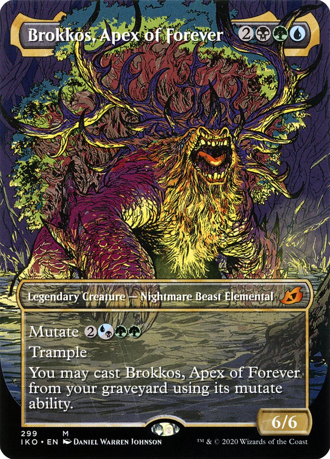 Brokkos, Apex of Forever 299 (Ikoria: Lair of Behemoths)  - Foil | Good Games Cannington