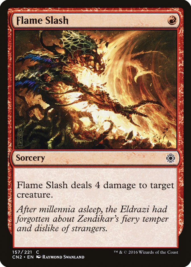 Flame Slash 157/221 (Conspiracy: Take the Crown)  | Good Games Cannington