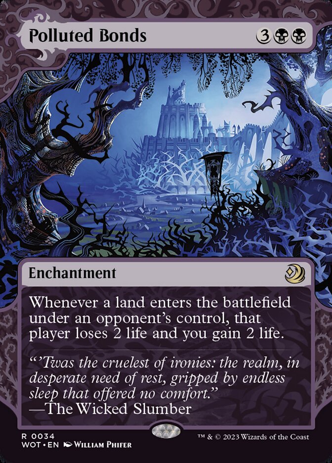 Polluted Bonds 34 (Wilds of Eldraine: Enchanting Tales)  | Good Games Cannington
