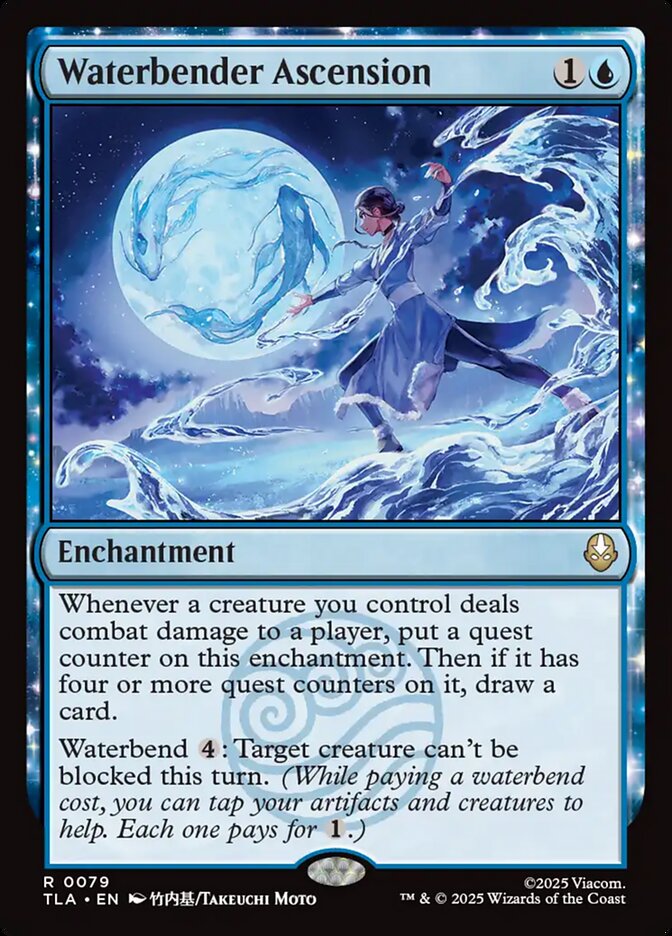Waterbender Ascension 79 (Avatar: The Last Airbender)  - Foil | Good Games Cannington