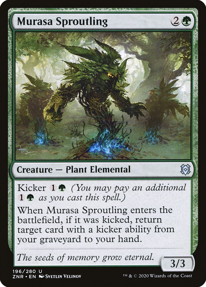 Murasa Sproutling 196 (Zendikar Rising)  | Good Games Cannington