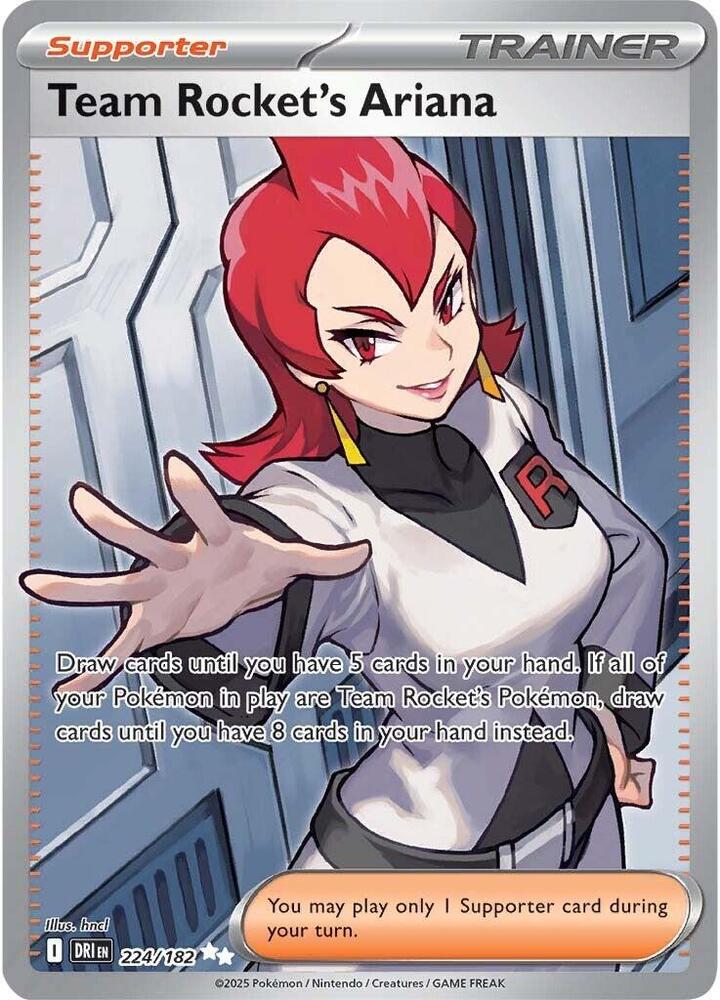 Team Rockets Ariana 224/182 224/182 (SV10: Destined Rivals)  - Holofoil | Good Games Cannington
