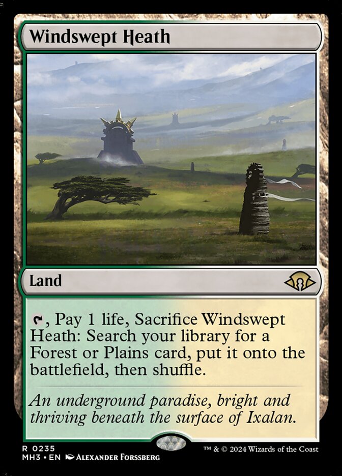 Windswept Heath 235 (Modern Horizons 3)  | Good Games Cannington