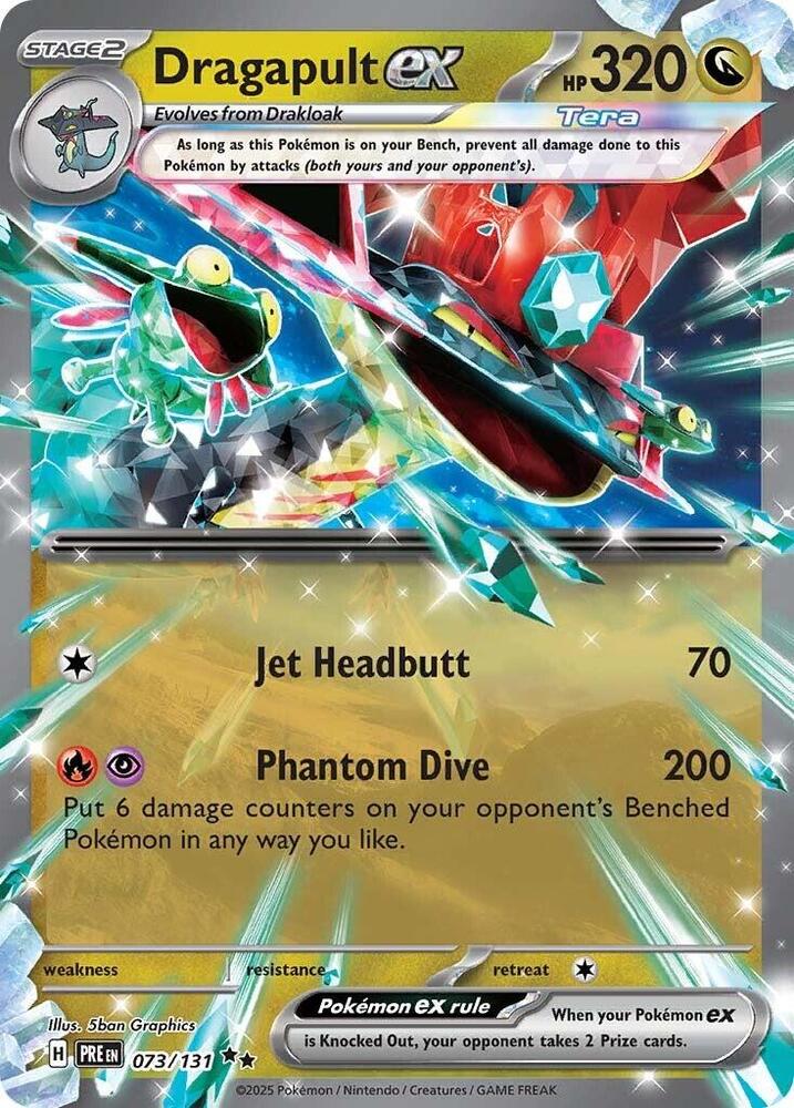 Dragapult ex  073/131 (SV: Prismatic Evolutions)  - Holofoil | Good Games Cannington
