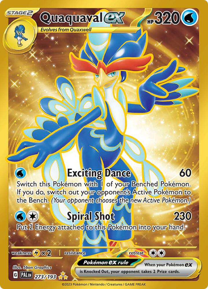 Quaquaval ex 273/193 (SV02: Paldea Evolved)  - Holofoil | Good Games Cannington