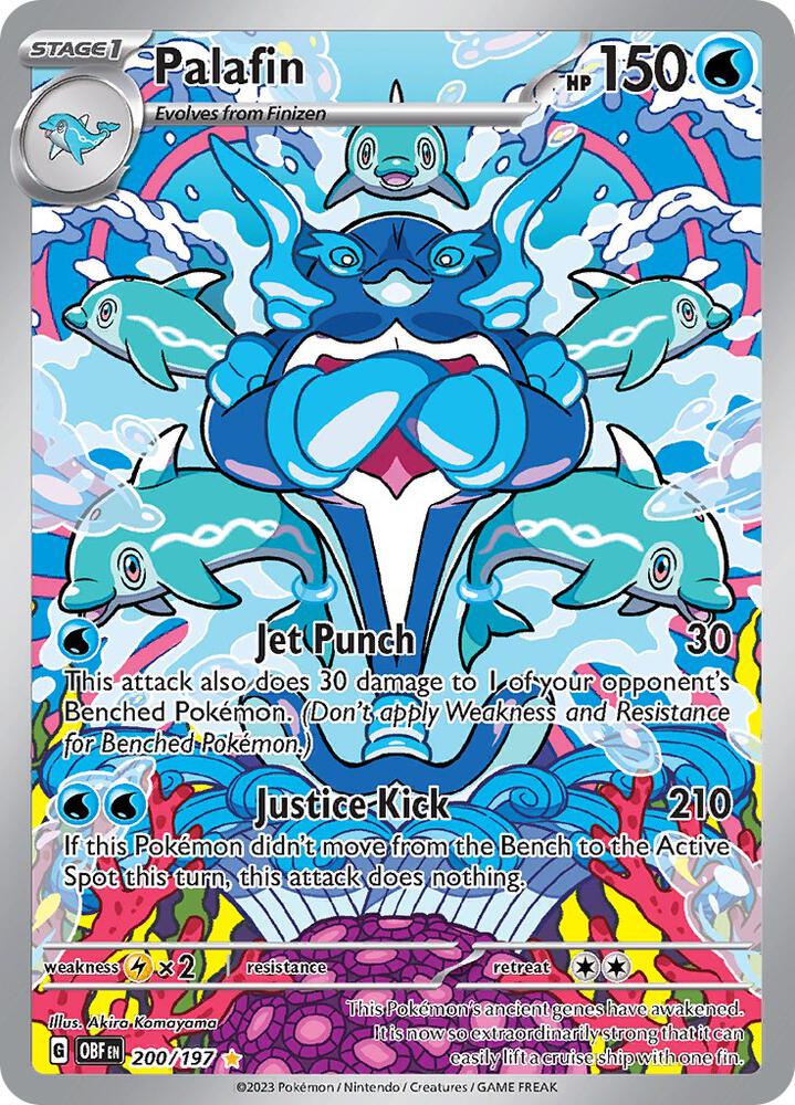 Palafin 200/197 (SV03: Obsidian Flames)  - Holofoil | Good Games Cannington