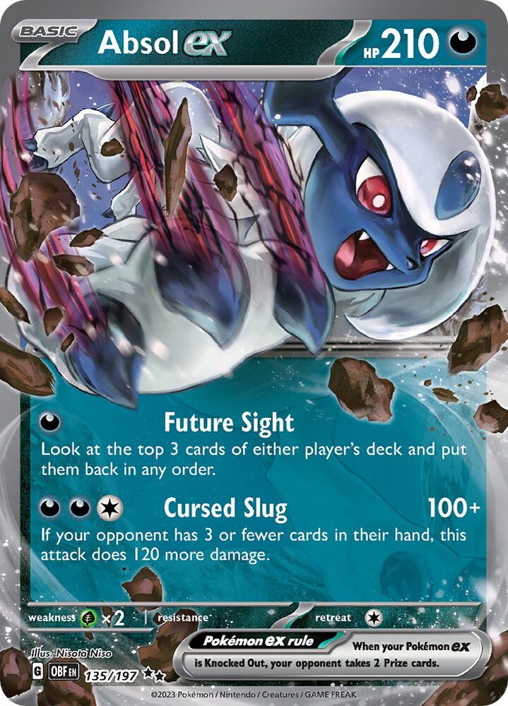 Absol ex 135/197 (SV03: Obsidian Flames)  - Holofoil | Good Games Cannington