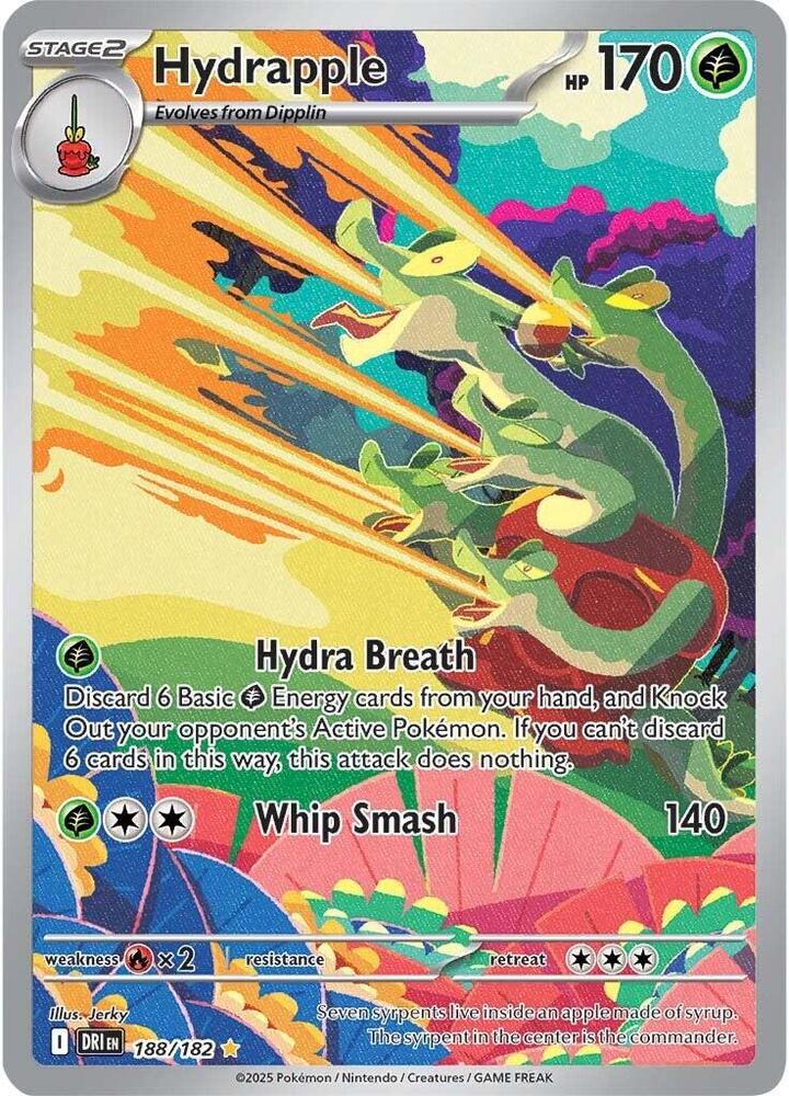 Hydrapple 188 182 (SV10: Destined Rivals)  - Holofoil | Good Games Cannington