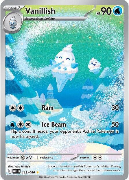 Vanillish 112/086 (SV: White Flare)  - Holofoil | Good Games Cannington