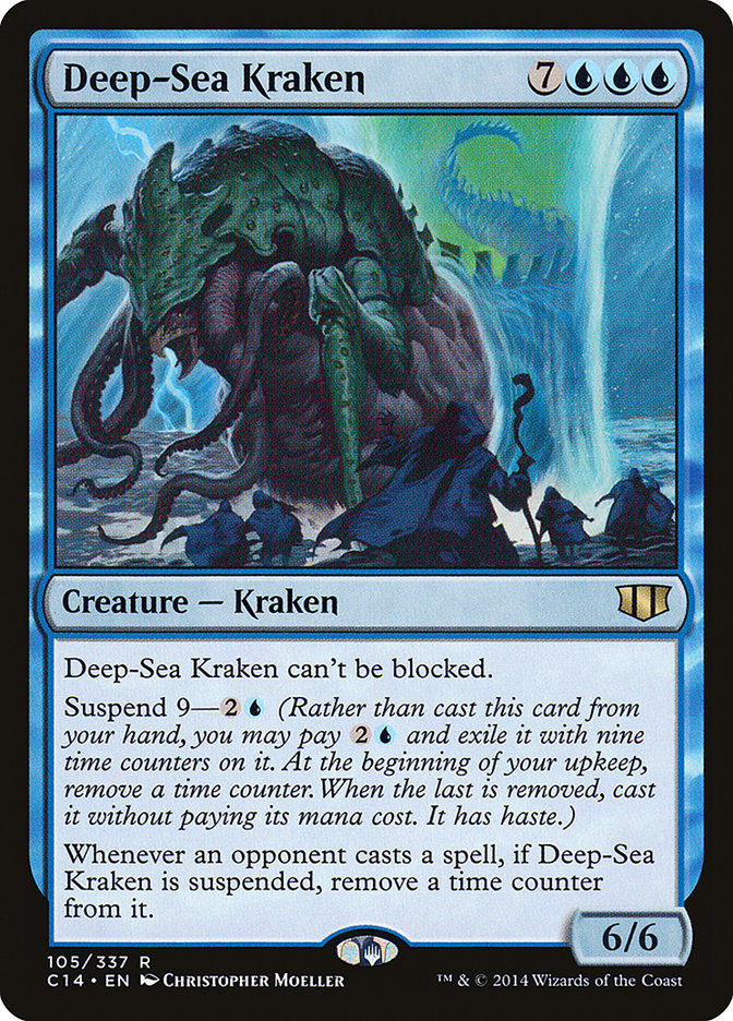 Deep-Sea Kraken 105/337 (Commander 2014)  | Good Games Cannington