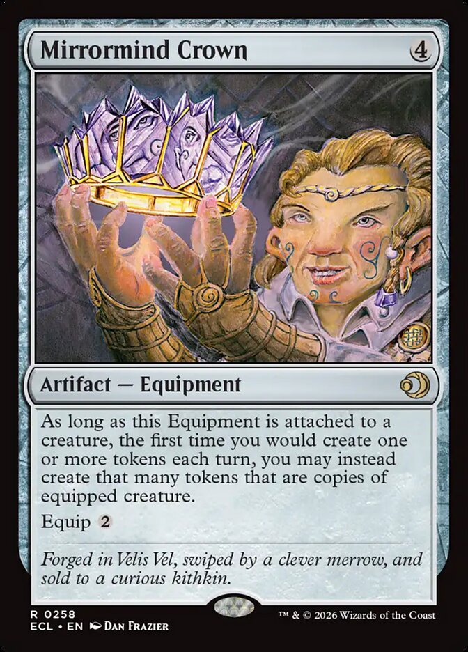 Mirrormind Crown 258 (Lorwyn Eclipsed)  - Foil | Good Games Cannington