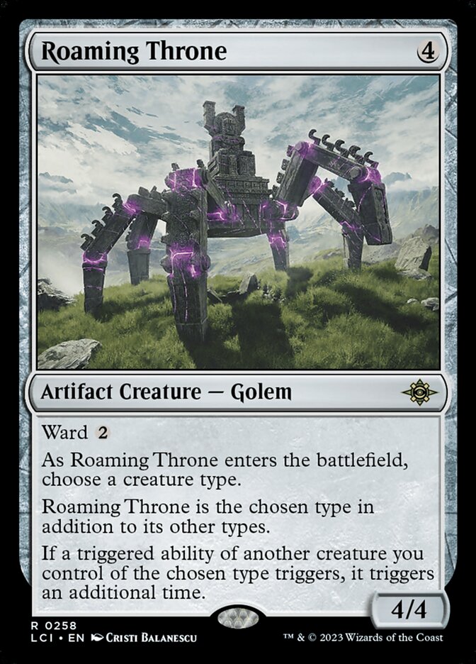 Roaming Throne 258/291 (The Lost Caverns of Ixalan)  | Good Games Cannington