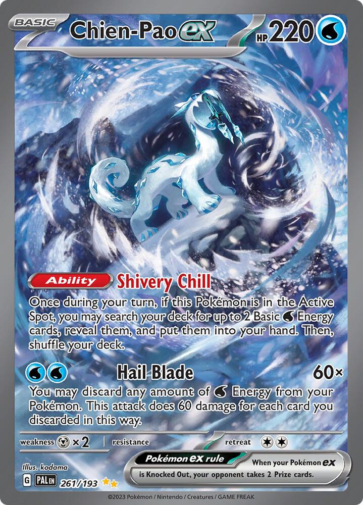 Chien-Pao ex 261/193 (SV02: Paldea Evolved)  - Holofoil | Good Games Cannington
