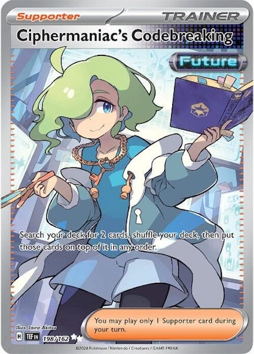 Ciphermaniac's Codebreaking 198/162 (SV05: Temporal Forces)  - Holofoil | Good Games Cannington