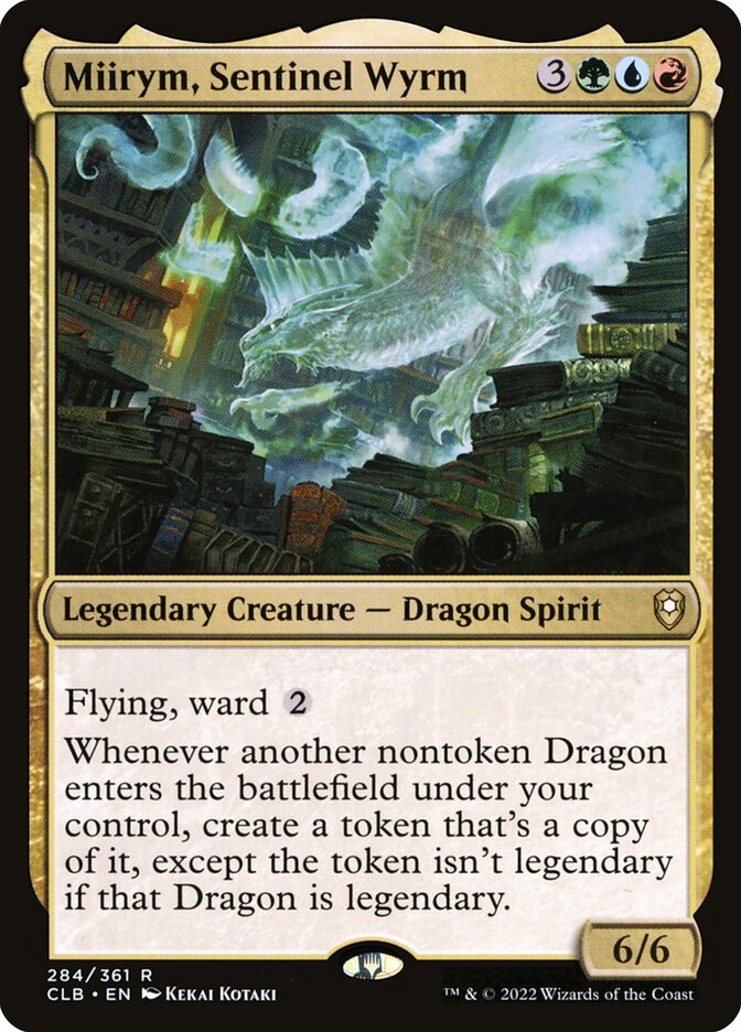 Miirym Sentinel Wyrm 284 (Commander Legends: Battle for Baldur's Gate)  | Good Games Cannington