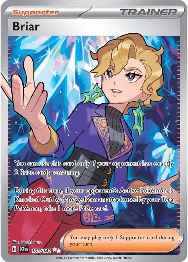 Briar 163/142 (SV07: Stellar Crown)  - Holofoil | Good Games Cannington