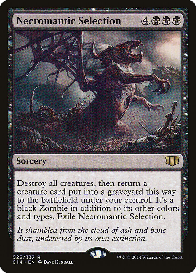 Necromantic Selection 26/337 (Commander 2014)  | Good Games Cannington