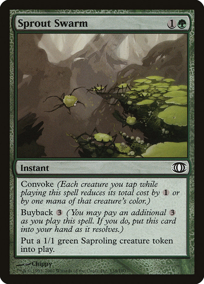 Sprout Swarm 138 (Future Sight)  - Foil | Good Games Cannington