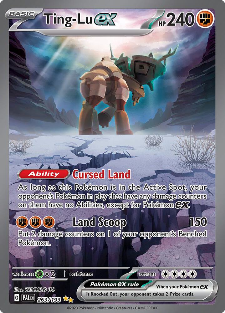 Ting Lu ex 263 193 (SV02: Paldea Evolved)  - Holofoil | Good Games Cannington