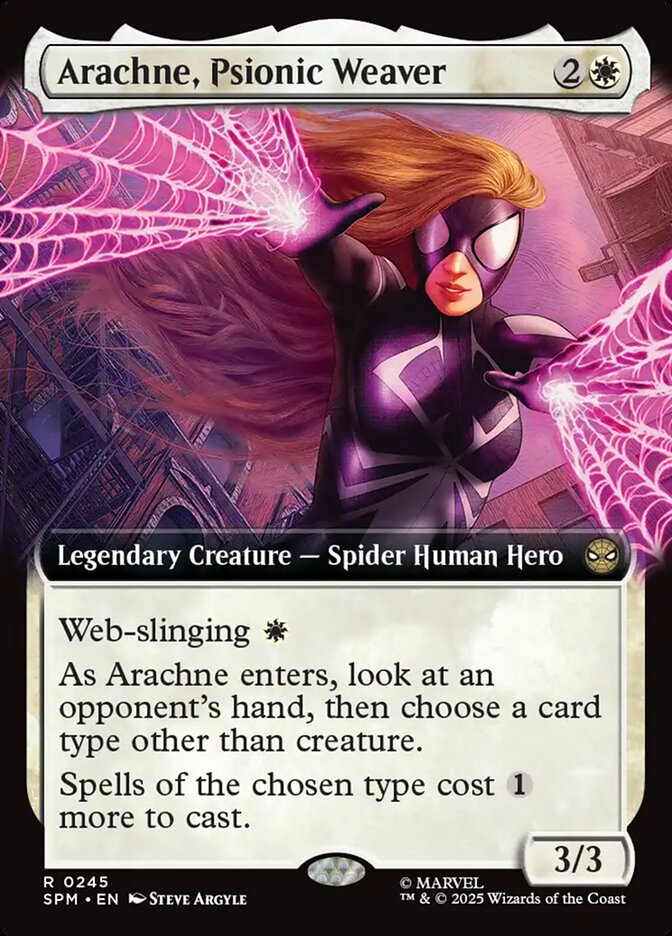 Arachne Psionic Weaver Extended Art 245 (Marvel's Spider-Man)  | Good Games Cannington