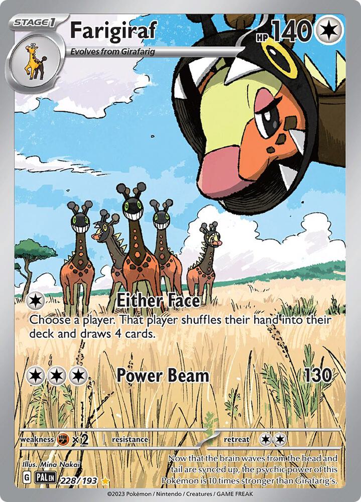 Farigiraf 228/193 (SV02: Paldea Evolved)  - Holofoil | Good Games Cannington