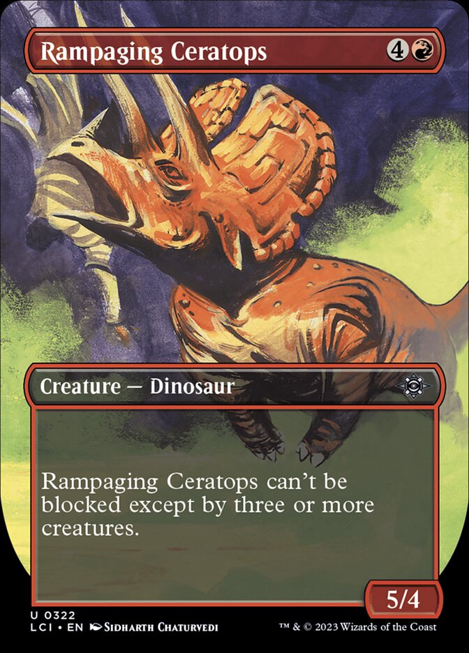 Rampaging Ceratops 322 (The Lost Caverns of Ixalan)  | Good Games Cannington