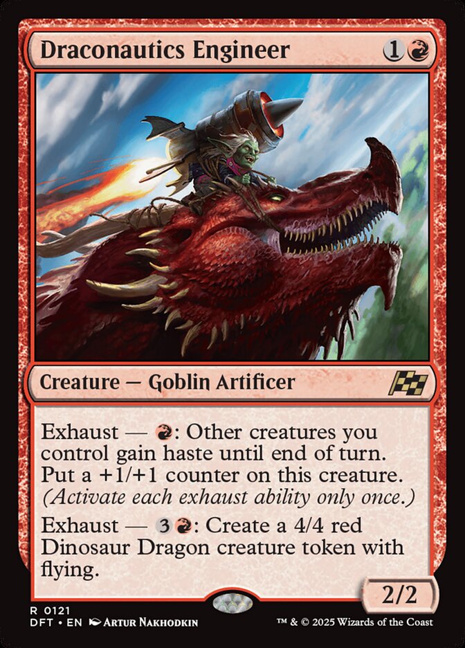 Draconautics Engineer 121/291 (Aetherdrift)  - Foil | Good Games Cannington