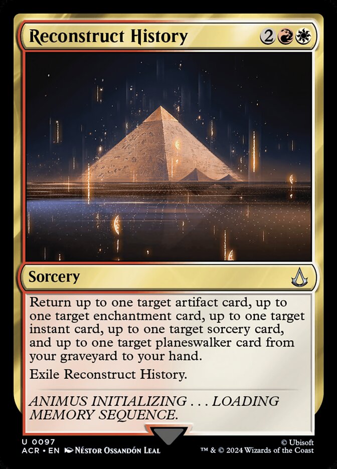 Reconstruct History 97 (Universes Beyond: Assassin's Creed)  | Good Games Cannington