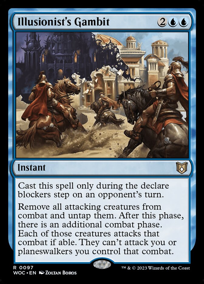 Illusionist's Gambit 97 (Commander: Wilds of Eldraine)  | Good Games Cannington