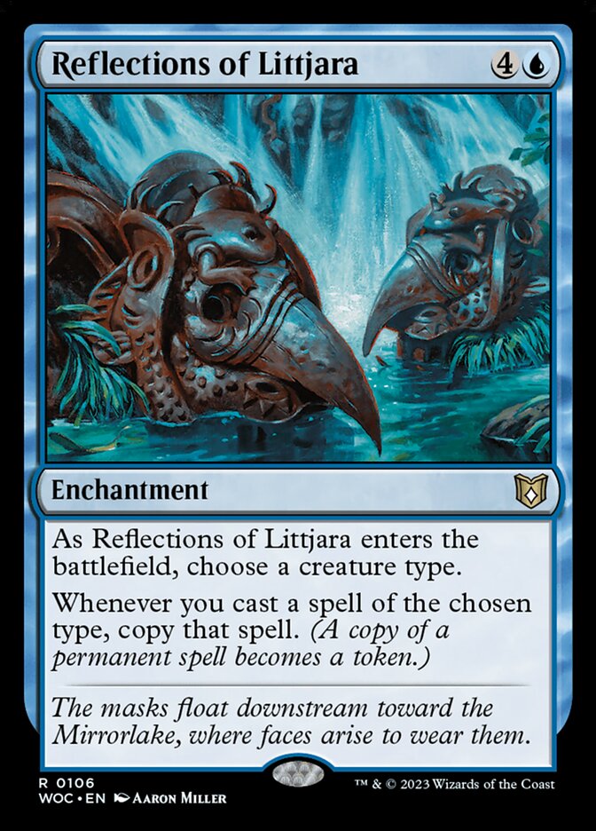 Reflections of Littjara 106 (Commander: Wilds of Eldraine)  | Good Games Cannington