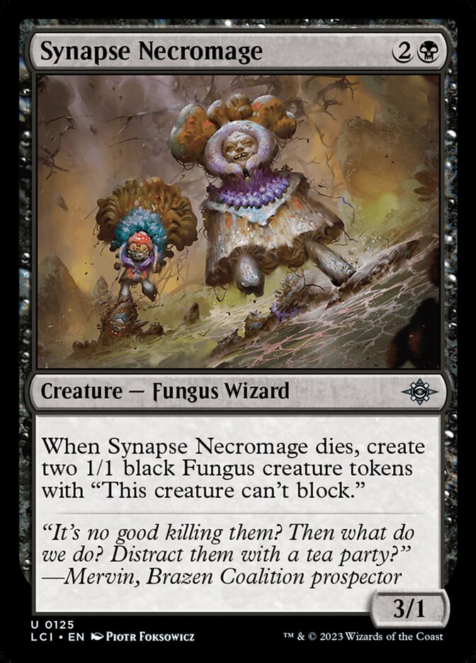 Synapse Necromage 125/291 (The Lost Caverns of Ixalan)  - Foil | Good Games Cannington