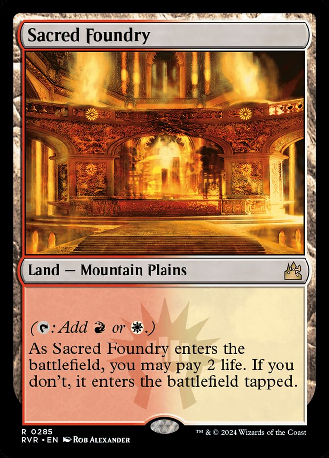 Sacred Foundry 285 (Ravnica Remastered)  | Good Games Cannington
