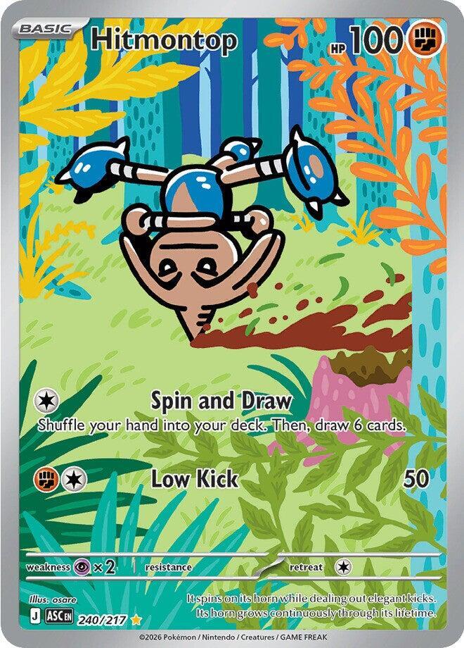 Hitmontop 240 217 240/217 (ME: Ascended Heroes)  - Holofoil | Good Games Cannington