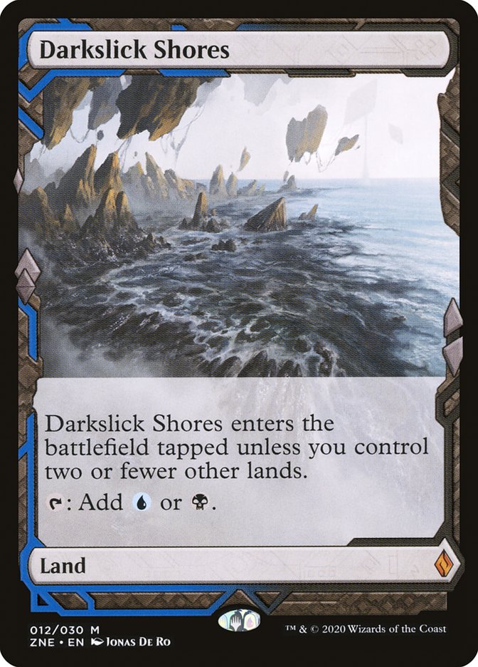 Darkslick Shores 12/30 (Zendikar Rising Expeditions)  | Good Games Cannington