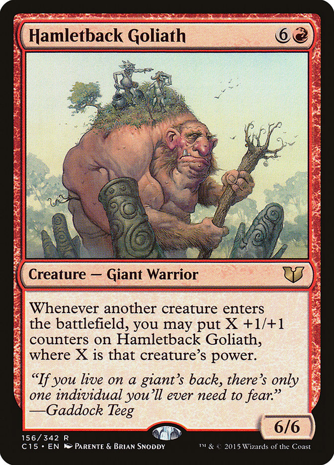 Hamletback Goliath 156/342 (Commander 2015)  | Good Games Cannington