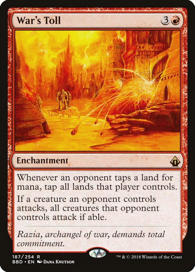 War's Toll 187 (Battlebond)  | Good Games Cannington